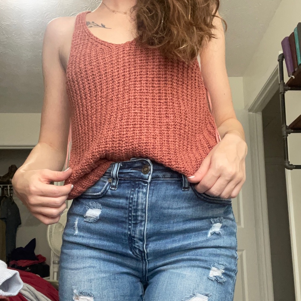 knit crop top